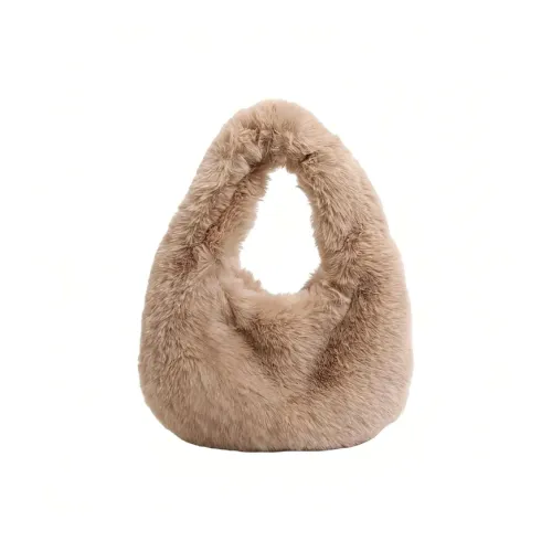 OSOCE Плюшевая Сумка Стандартная Женская Экрю Черный Розовый Хаки Павлиний Синий