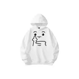 Белый средний палец