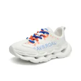 Белый и оранжевый