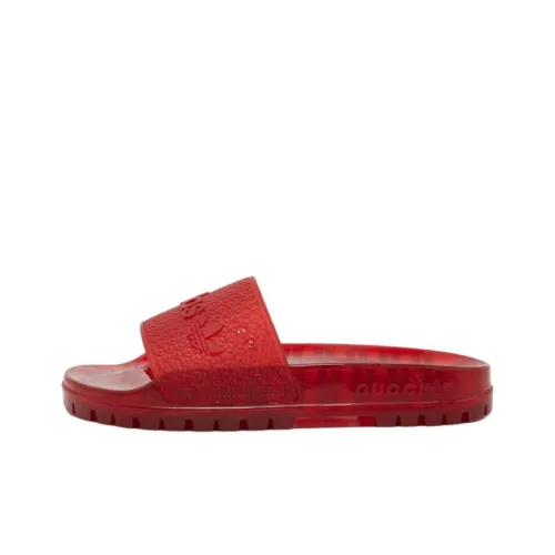 Adidas x GUCCI Стильные Сандалии Мужские Красные