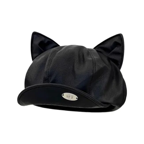 Classmate Yang ПУ (полиуретан) Береты Женские Черный кофейный