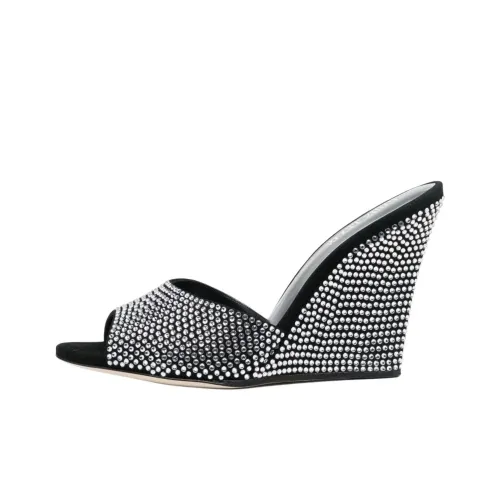 Paris Texas Тапочки Женские Черные