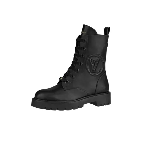 LOUIS VUITTON Territory Короткие ботильоны Женские Черные