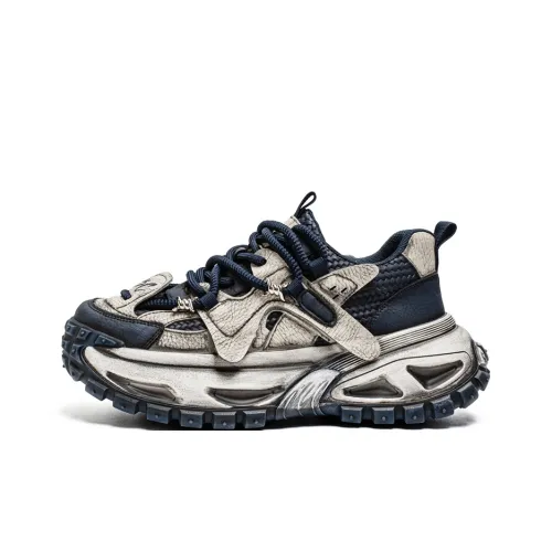 MIIOW Амортизация Покрытие Устойчивость к истиранию Противоскользящий Низкий Топ Толстая подошва Мужские