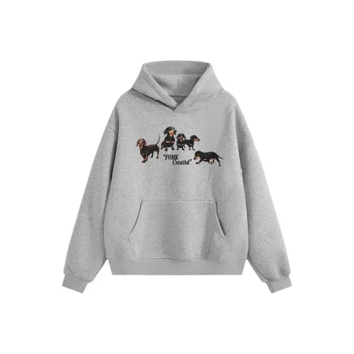 HIPHOPPUNKS Светло-серый Мужской Свитшот