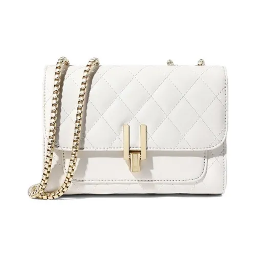 PESASRIE Сумка через плечо из коровьей кожи женская сумка на плечо экрю