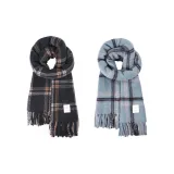 Чёрный серый клетчатый + синий клетчатый