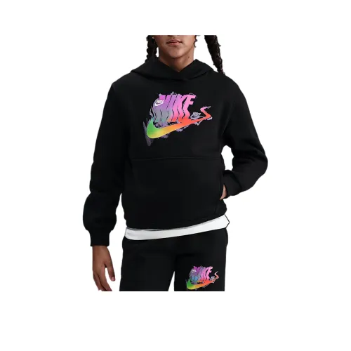 nike Свитшот Big Детский Флис Утепленный Толстовка Детский