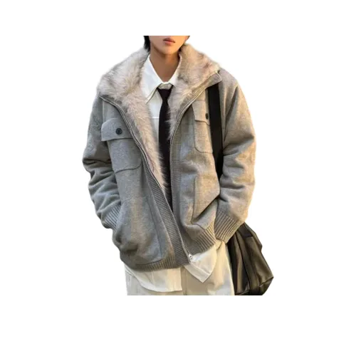 GANGZAI Бархат Feel Пальто Унисекс