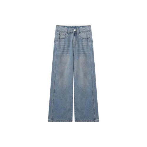 Another Alley Синий Женские Джинсы