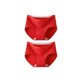 Ремень с красной отделкой + чистый красный цвет