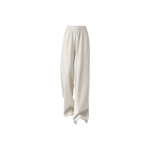 Weixi Экрю Женские Повседневные Брюки