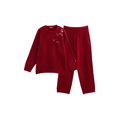 Same Language Пижамный комплект Мужской Китайский Красный · Great Гусь