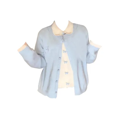 GRAYISMOON Синий Женский Трикотаж