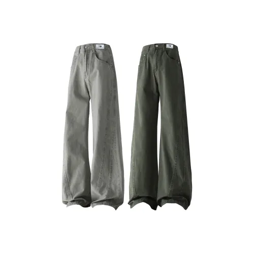 FAKE UINTAGE Унисекс Джинсы