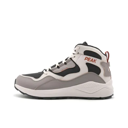 PEAK Magic Bullets Термический Амортизирующий Устойчивый к Износу Высокий Топ Утепленная Обувь Мужская Черный Хаки