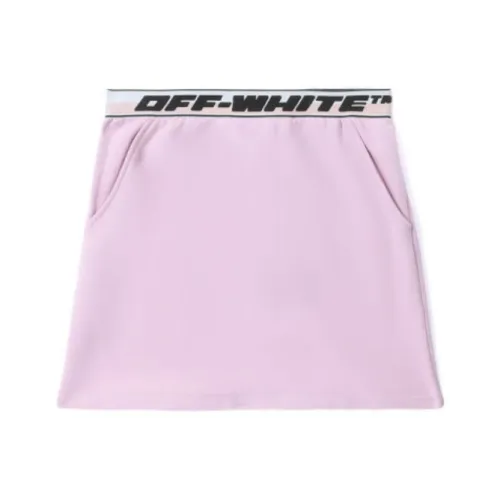 Off Белый Розовый Kids Юбки