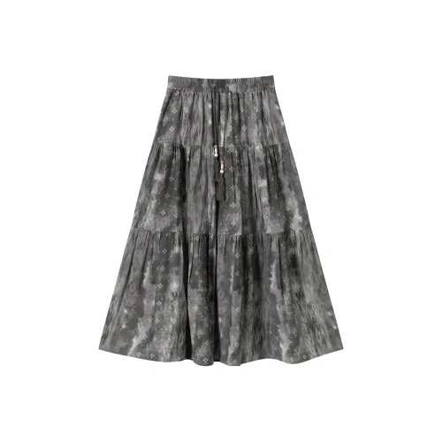 DIALOGUE Повседневный Длинный Юбка Женские