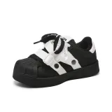 Чёрный Белый Кружево Шнурки