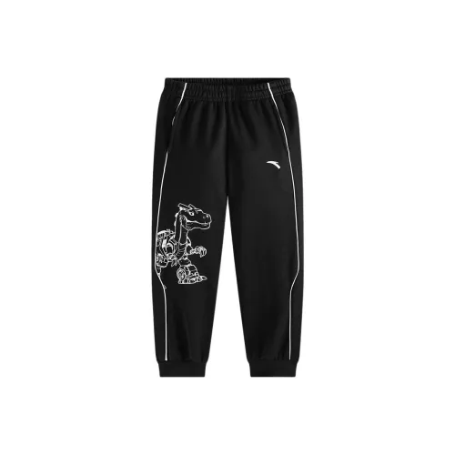 Детские Aged 3 7 Лет Antakids x BIANXINGJINGANG LIANMINGKUAN Вязаные Тренировочные Штаны