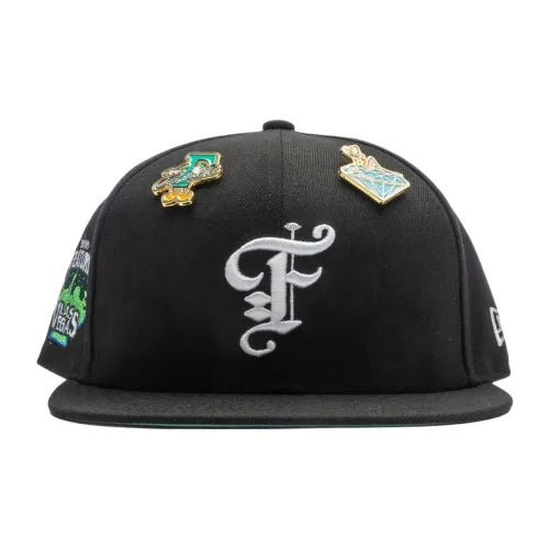 New Era Полиэстер Кепки Женские Черный