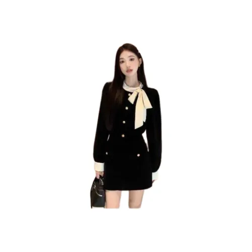 ЮЙЧЖАОЛИНЬ Пальто + Юбка Женское Пальто