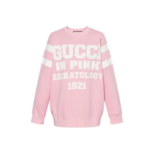 GUCCI Розовые Женские Свитшоты