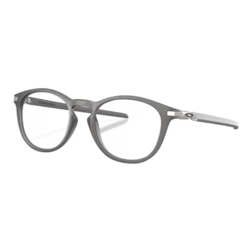 Oakley Сплав Углеродное волокно Круглые Optical Очки Унисекс Дымчато-серый