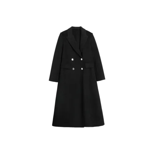 ELLE Черное Женское Пальто