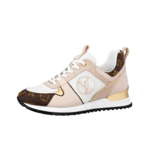 LOUIS VUITTON Run Away Low Топ Повседневная обувь Женская Экрю