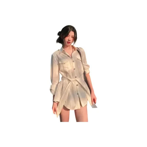 FLIM Белые Женские Рубашки