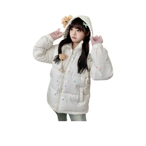 Flowers in water Пуховая куртка Женская