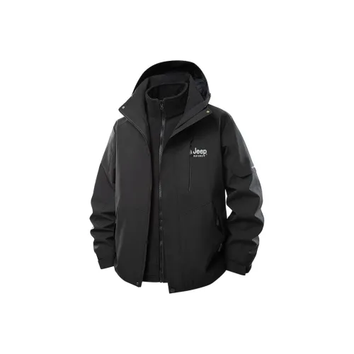 JEEP SPIRIT Водонепроницаемый Ветрозащитный Дышащий Устойчивый к истиранию Термическая ветровка Мужской