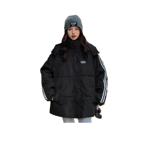 PAZZO Черный Женский Пуховик