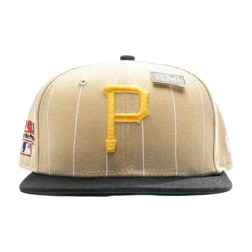 New Era 59FIFTY Series Полиэстер Кепки Женские Бежевый