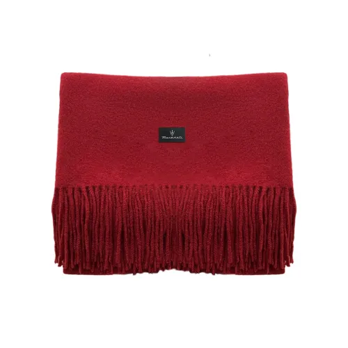 Maserati Полиэстеровые трикотажные шарфы Унисекс