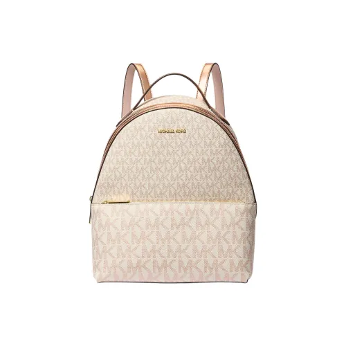 MICHAEL KORS SHEILA Покрытый холст Рюкзак Средний Женский Светлый Золото