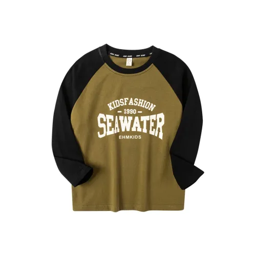 Baby Elephant Ham Длинный рукав Т-рубашка Детская