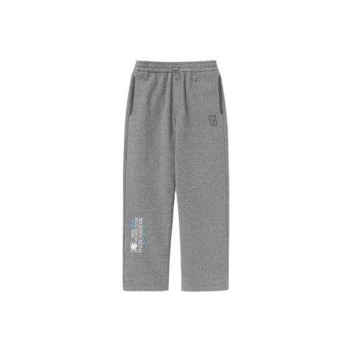 WOOYOUNGMI FW25 Широкий One Tuck Jogger Брюки Вязаные Тренировочные Мужские