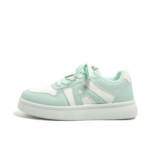 HUANQIU визуально увеличивает рост устойчивые к истиранию легкие низкий топ кроссовки для скейтбординга женские цвет аква