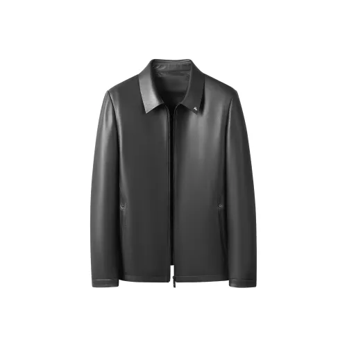 POLOMEISDO Кожа Куртка Мужская