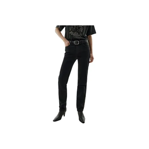 MO CO Denim Черные Женские Джинсы