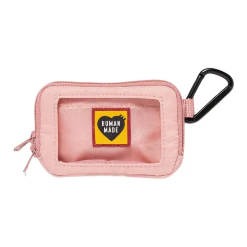 HUMAN MADE Нейлоновый держатель для карт Унисекс Розовый