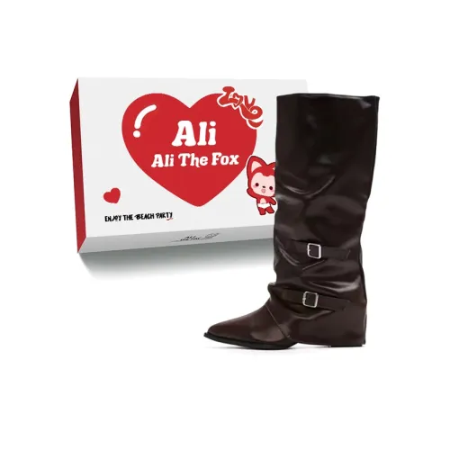 Али Тх Фокс Элегант Элеганс Эксклюзивная Модная Колено Высокие сапоги Женские