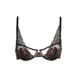 Темный черный - 3/4 кролика, размер уха - 1, размер бюстгальтера - 1