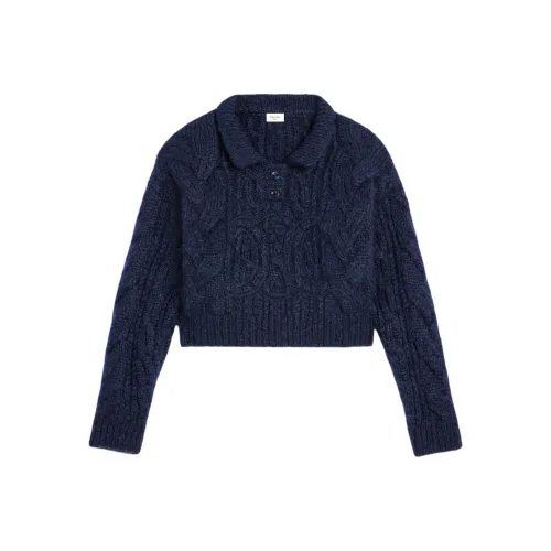 Celine Морской синий Женские Свитера
