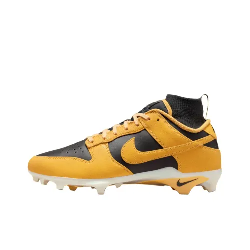 Nike Alpha Menace Dunk Дышащие Футбольные бутсы с поддержкой для унисекс оранжево-черные