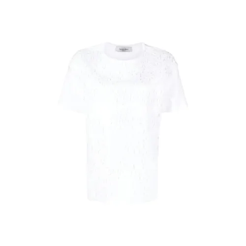Valentino Стандартная T-рубашка Женская Белая