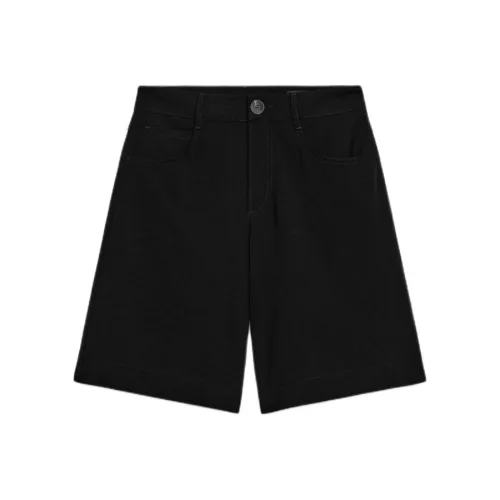 ZARA Черные Повседневные Шорты для Женщин