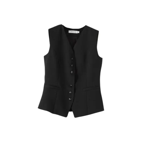 WANBAI Черные Женские Жилеты